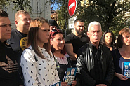 Майки и спортисти зад Волен за кмет на София