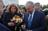 Радев и Йотова в Полски Тръмбеш: Ние сме обединени за свобода, справедливост и солидарност
