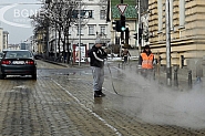 Кметът Терзиев е възложил организация по масово миене на столичните улици и булеварди