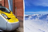„Ски влак“ се пуска от Лондон до френските Алпи