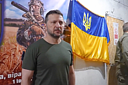 Зеленски отиде на фронта в Донецка област, представи новия началник на Обединеното командване на ВСУ