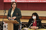 Нинова от Монтана: Фалшива новина е, че БСП иска отлагане на изборите