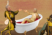 След лечение във вани с еленска кръв, Путин ляга в операционната