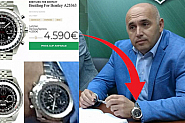 Часовник за 9000 лв. носи директорът на ОДМВР-Бургас, който брани сараите в ”Росенец”