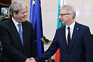 Еврокомисарят Паоло Джентилони потвърди пред премиера акад. Денков пълна подкрепа за влизане на България в Шенген