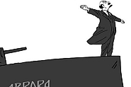 Крум Зарков предупреди за буря, но чу ли го някой? Радев в „като две капки вода“ - и крайцера „Аврора“, и Ленин
