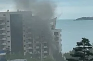 Пожар в хотел в Слънчев бряг, евакуират хора от сградата