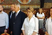 Освиркаха Митрофанова в храма "Св. Неделя", патриарх Даниил прекъсна литургията