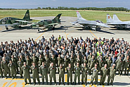 Съветски МиГ-29 и F-16  крило до крило на  „Тракийска звезда 2025