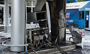 Нова руска тактика: Бензиностанциите в Украйна са под постоянен обстрел