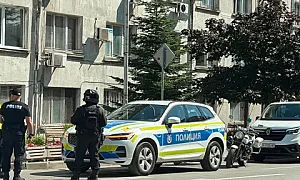 Акция на полицията в кметството на район "Приморски" във Варна
