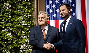 Ванс в Будапеща в подкрепа на Орбан дни преди изборите