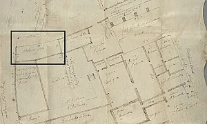 Митичният адрес на Шекспир: План от 1668 г. пренарежда пъзела на живота му в Лондон