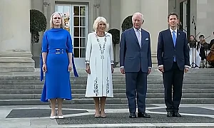 Визитата на Чарлз III ден втори: Знакова реч пред Конгреса и тайни в Овалния кабинет