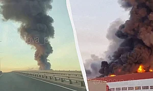 Над 400 украински дрона атакуваха и подпалиха Москва