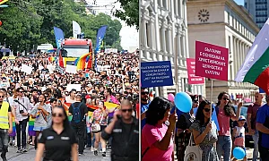 София между два похода: Sofia Pride и Шествие за семейството заливат столичните улици