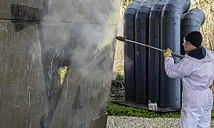 София започва мащабна акция за премахване на графити от фасади и обществени места