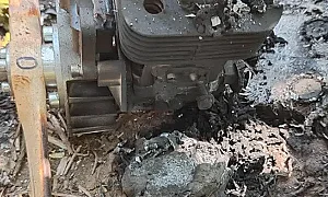 Вижте първите снимки от останките от разбилия се украински дрон край Кардам