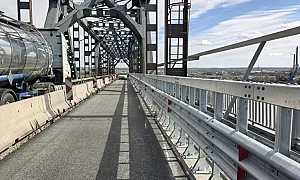 Пак ограничения на „Дунав мост“ при Русе заради ремонта