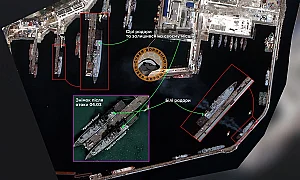 Нови удари в Новоросийск: Руският фрегат „Адмирал Есен“ вероятно е засегнат