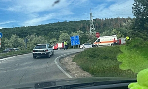 Асфалтираха мястото на катастрофата с колата на НСО - шефът на пътното във Варна изхвърча