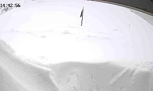 Падна рекордът за сняг на връх Ботев