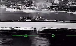 Украинските сили удариха фрегатата „Адмирал Макаров“ в Черно море