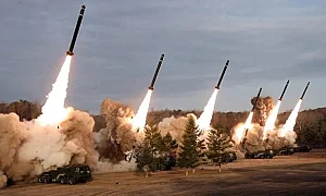 Северна Корея изстреля 10 балистични ракети към Японско море