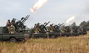 През март 89,9% от руските ракети и дронове са били свалени и неутрализирани