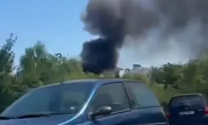 Огромен пожар между "Люлин" и "Модерно предградие" в София