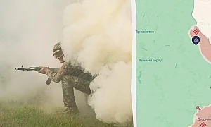 Отбранителните сили отблъскват руските войски в Харковска област