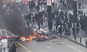 Хаос в Брюксел: Столицата на ЕС е в пламъци, брутални сблъсъци между полиция и протестиращи