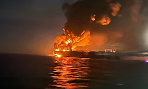 След руска атака: Хиляди тонове слънчогледово олио се изляха в Черно море