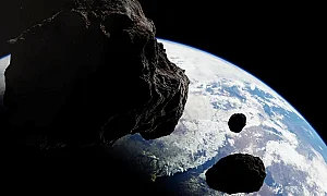 Космически кораб умишлено се разбива в астероид
