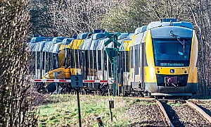 Челен сблъсък на влакове в Дания: Най-малко 17 ранени, 4 в критично състояние