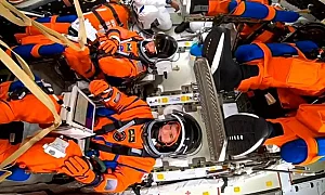 Космическият кораб Artemis II отива към тъмната страна на Луната