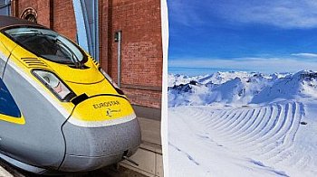 „Ски влак“ се пуска от Лондон до френските Алпи