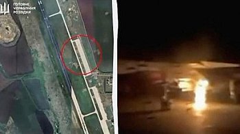 Руски Су-30 и Су-27 изгоряха на летището в Липецк