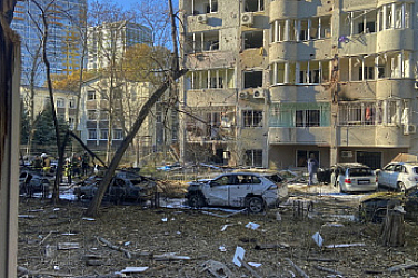 3 жертви и най-малко 14 ранени при руска ракетна атака срещу украинския град Самар