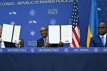 Конго и Руанда подписаха мирно споразумение във Вашингтон