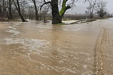 Порой над Петрич: До 86 мм дъжд за пет часа, реките с повишени нива