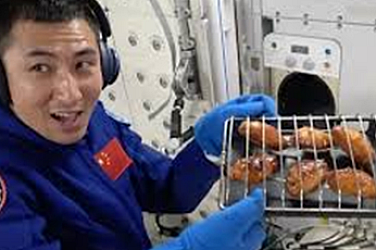 Барбекю в Космоса?! Китай запали първата „скара“ в орбита