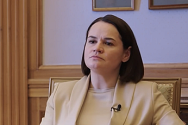 Светлана Тихановская, лидерът на опозицията: Беларус не бива да се слага в една кошница с Русия