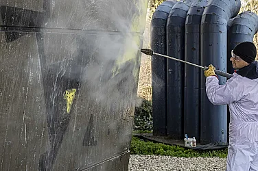 София започва мащабна акция за премахване на графити от фасади и обществени места