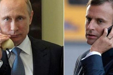 Макрон разговаря с Путин за първи път от септември 2022 г.
