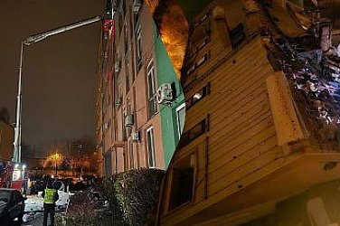 Масиран обстрел срещу Киев, части от града са без ток. Има много жертви и ранени