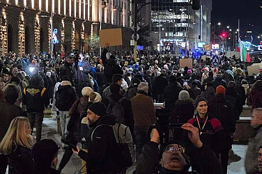 Протест в София иска 100% машинен вот