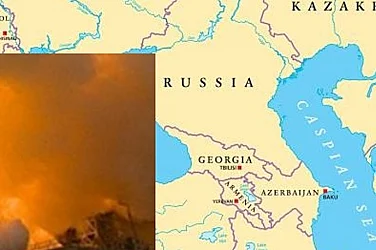 Израел нанесе първи удари в Каспийско море, което граничи с Русия