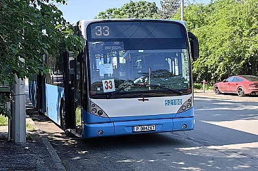 Служители на градския транспорт в Русе на протест за по-високи заплати