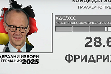 Християндемократическият съюз е големият победител на изборите в Германия